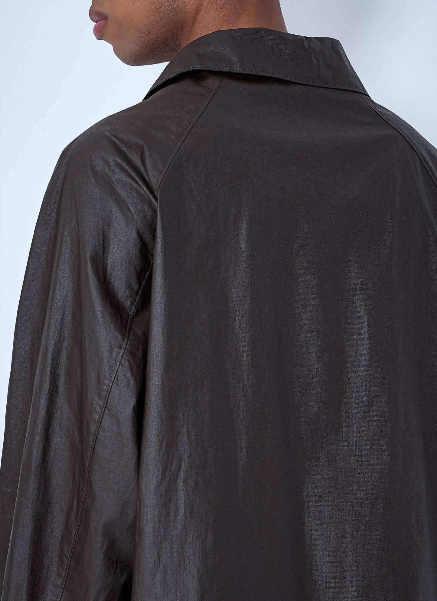 Lemaire Men Hooded Waxed Jacket LEMAIRE