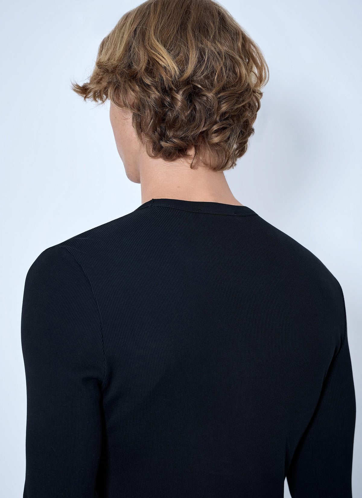 Lemaire Men Long Sleeve Ribbed Tee LEMAIRE