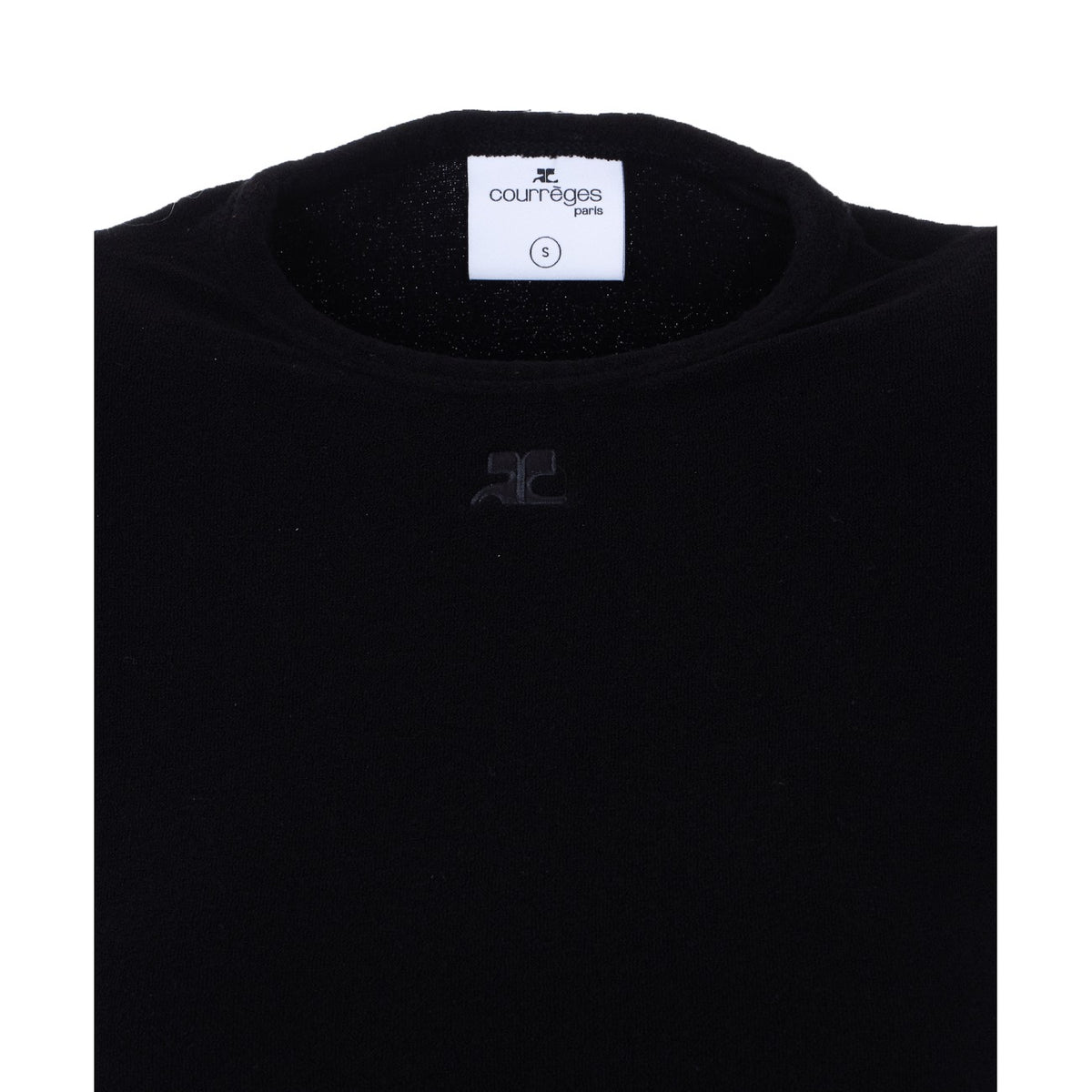 Courreges Women Logo Baby Spongy T-Shirt COURREGES