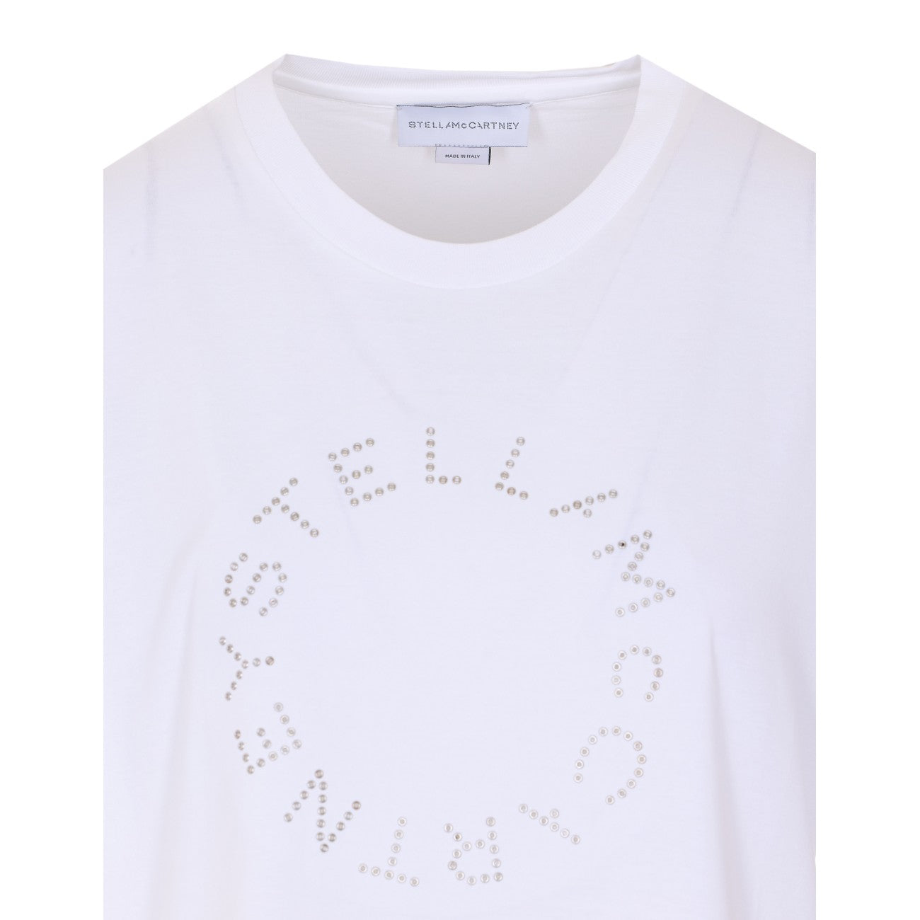 Stella Mccartney Women Logo Embroidered Boyfriend T-Shirt STELLA MCCARTNEY