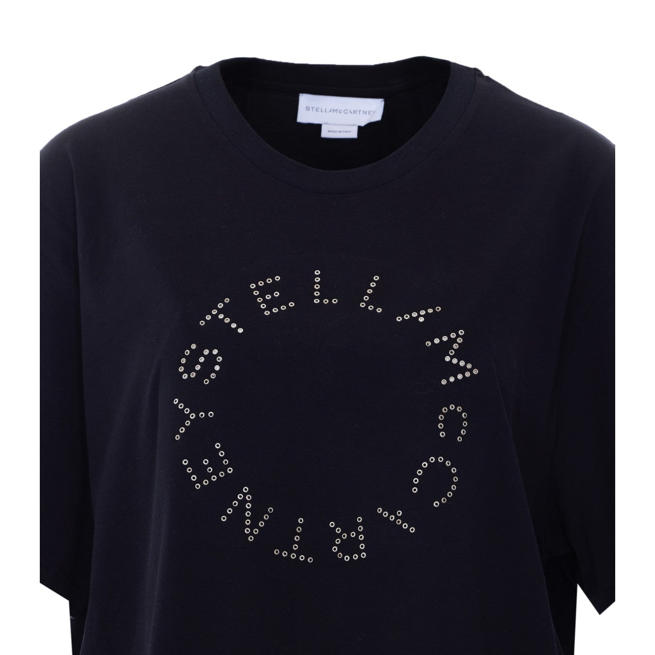 Stella Mccartney Women Logo Embroidered Boyfriend T-Shirt STELLA MCCARTNEY