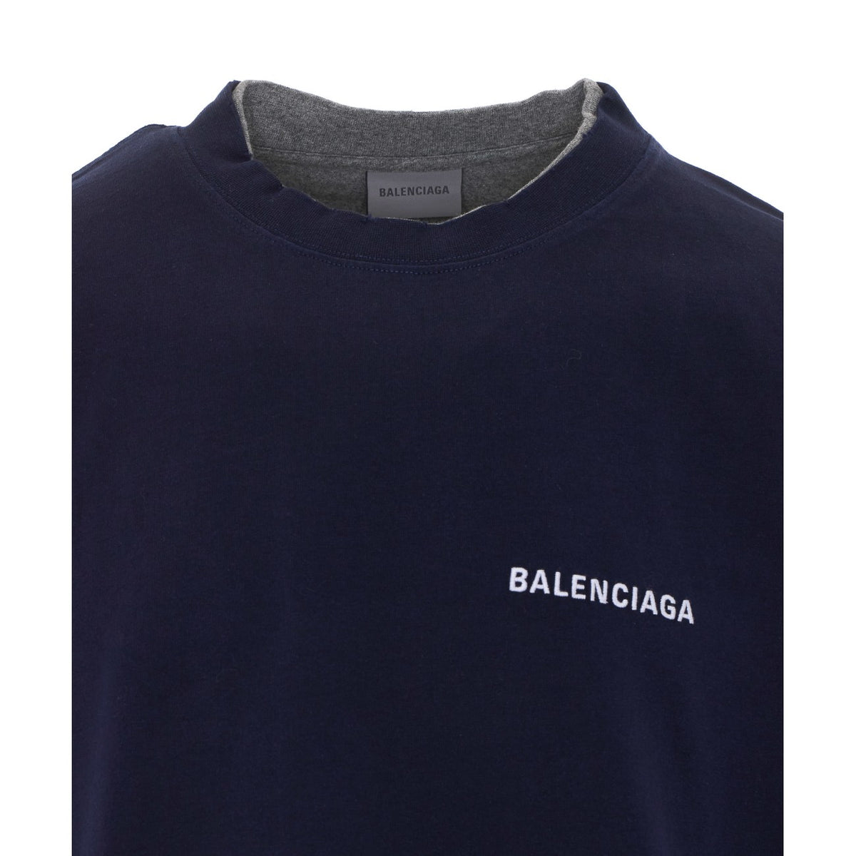 Balenciaga Men Logo Layered T-Shirt BALENCIAGA