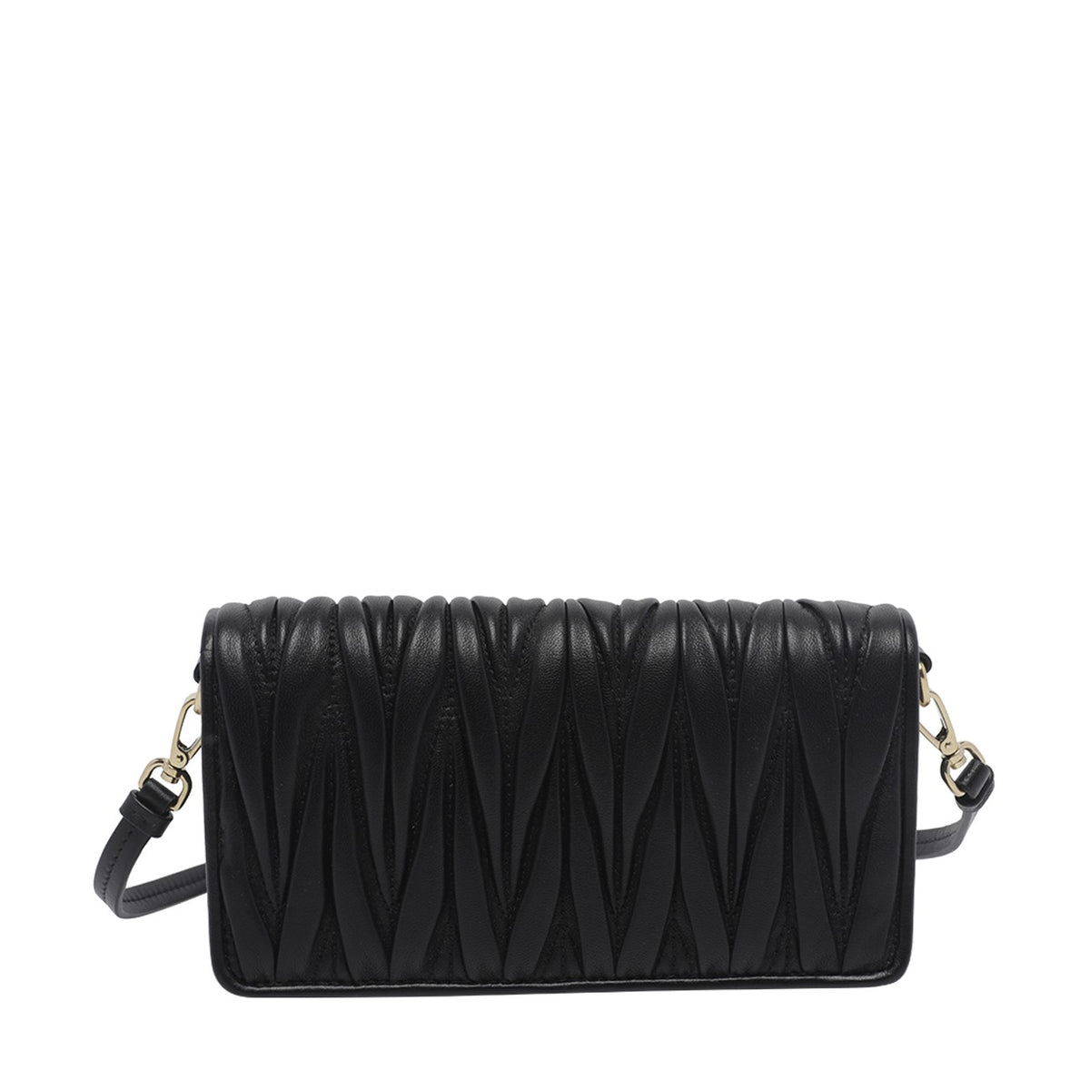 Miu Miu Women Logo Matelasse' Crossbody Bag MIU MIU