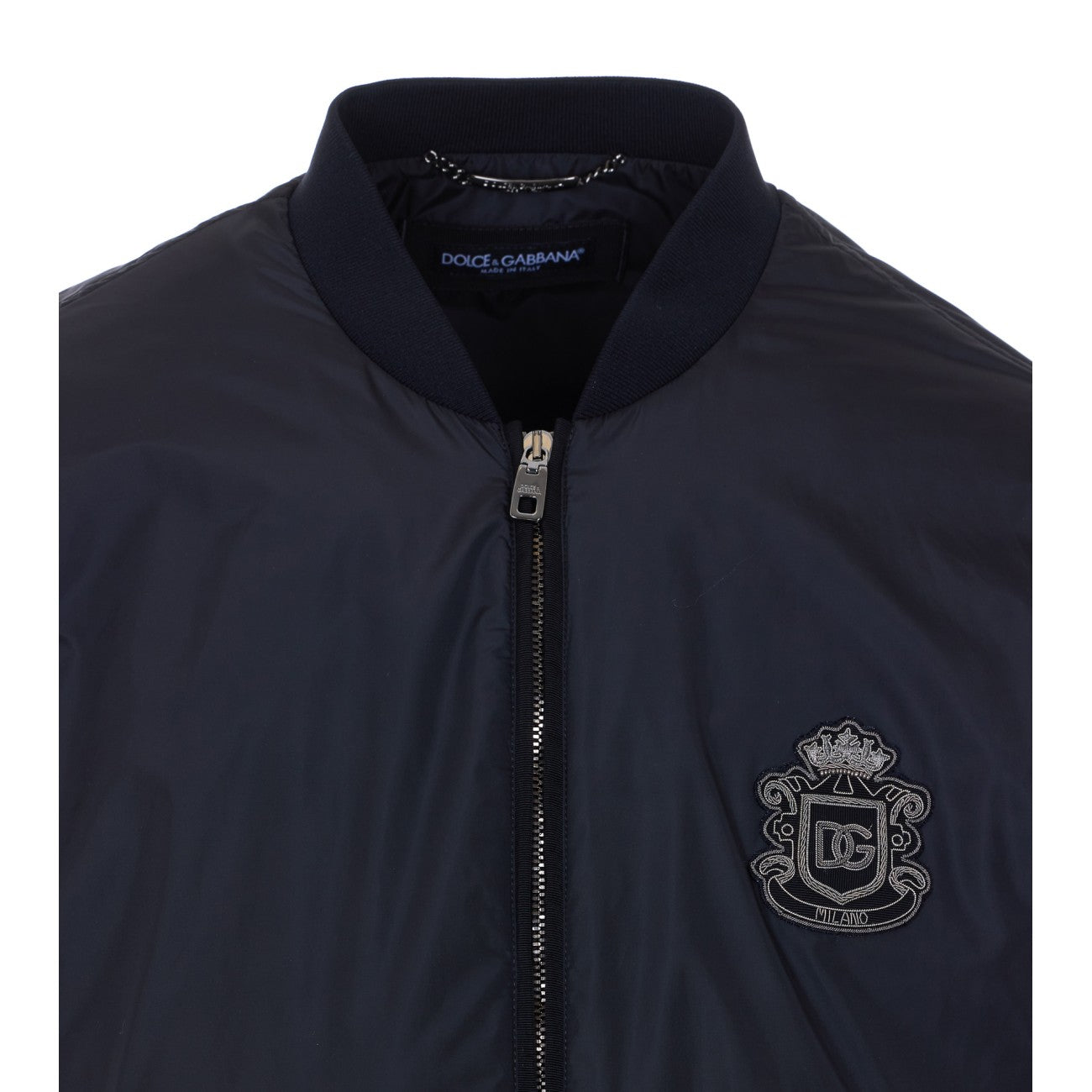 Dolce&Gabbana Men Logo Patch Jacket DOLCE & GABBANA