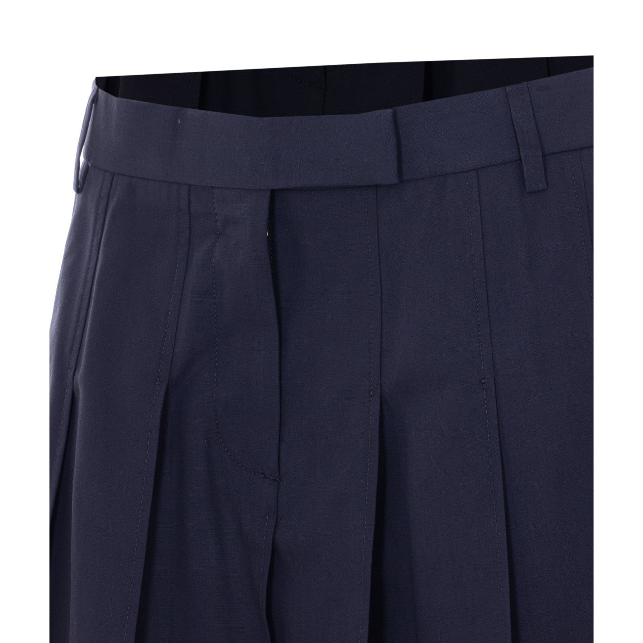 Thom Browne Women Logo Pleated Skirt THOM BROWNE