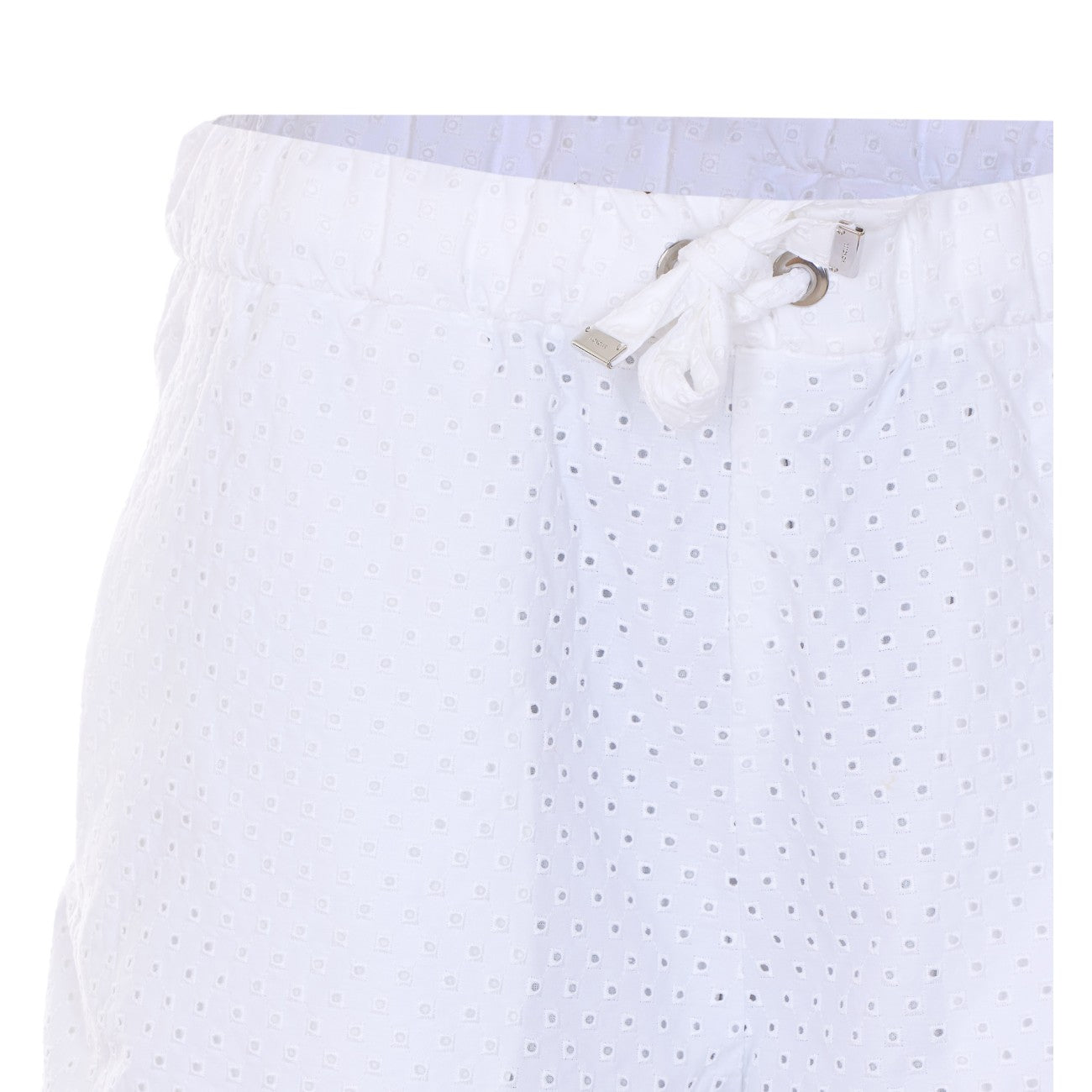 Moncler Women Logo Sangallo Shorts MONCLER