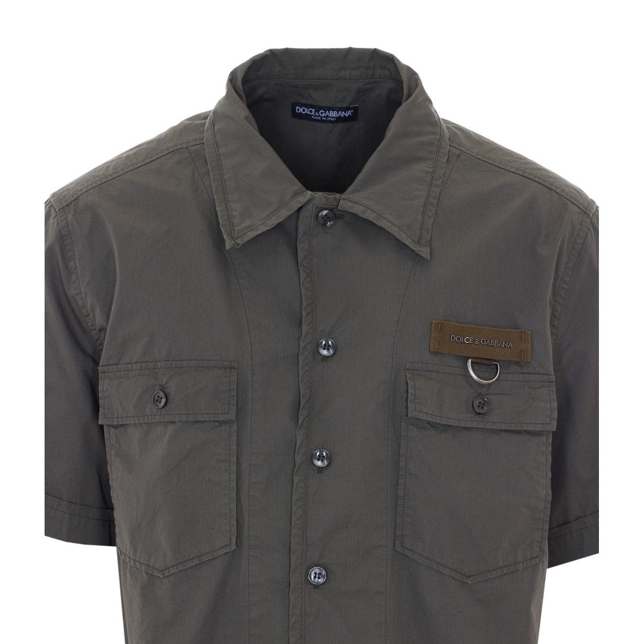 Dolce&Gabbana Men Logo Short Sleeves Shirt DOLCE & GABBANA