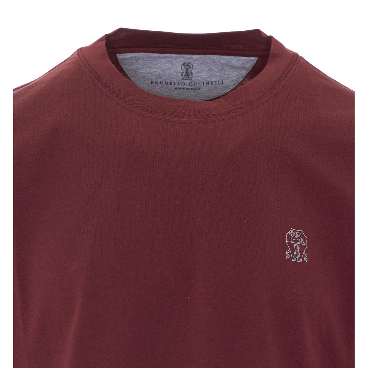 Brunello Cucinelli Men Logo T-Shirt BRUNELLO CUCINELLI