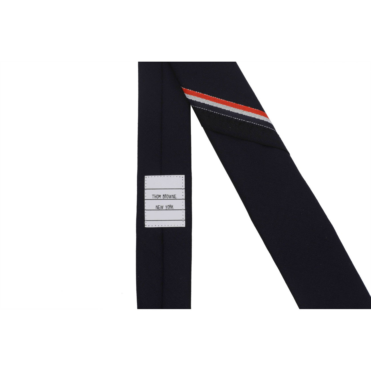 Thom Browne Men Logo Tie THOM BROWNE