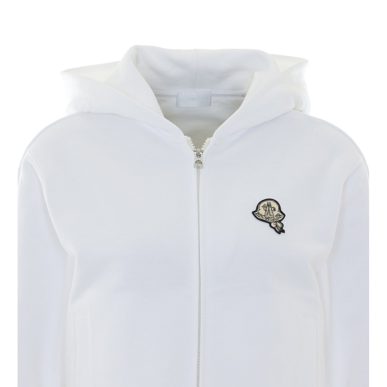 Moncler Women Logo Zip Up Hoodie