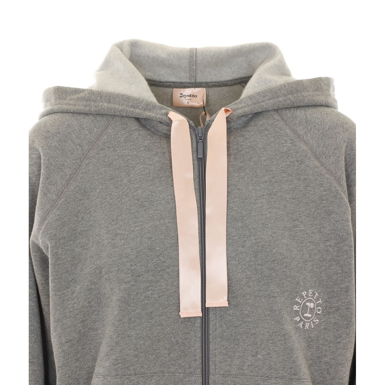 Repetto Women Logo Zip Up Hoodie Repetto