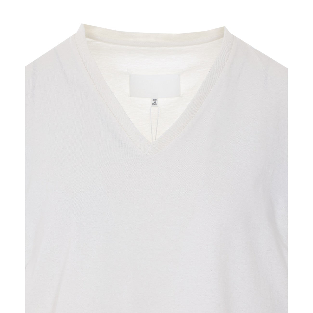 Maison Margiela Women Long Sleeves T-Shirt With Floral Print MAISON MARGIELA