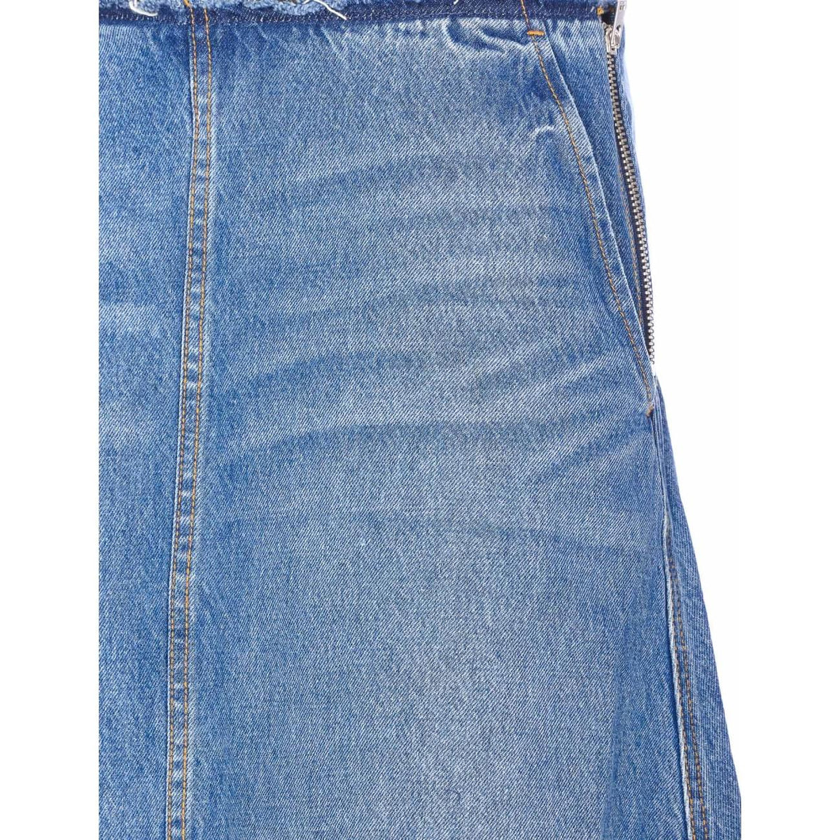 Alexander Wang Women Low Rise A Line Denim Skirt ALEXANDER WANG