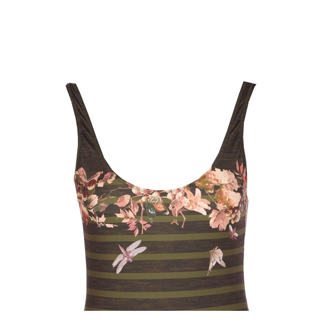 Jean Paul Gaultier Women Mariniere Grape Printed Swimsuit JEAN PAUL GAULTIER