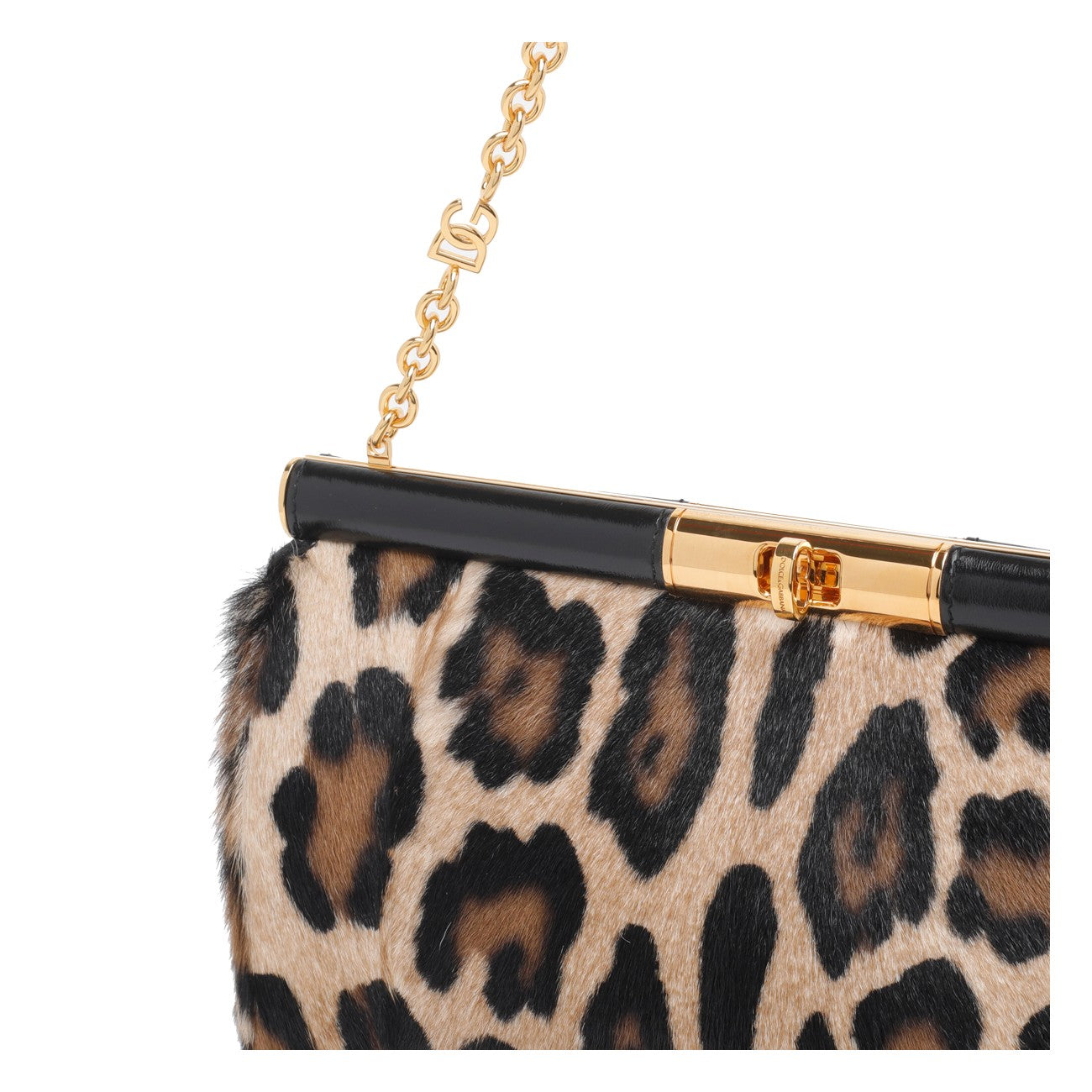 Dolce&Gabbana Women Marlene Shoulder Bag In Capra Kid Leo DOLCE & GABBANA
