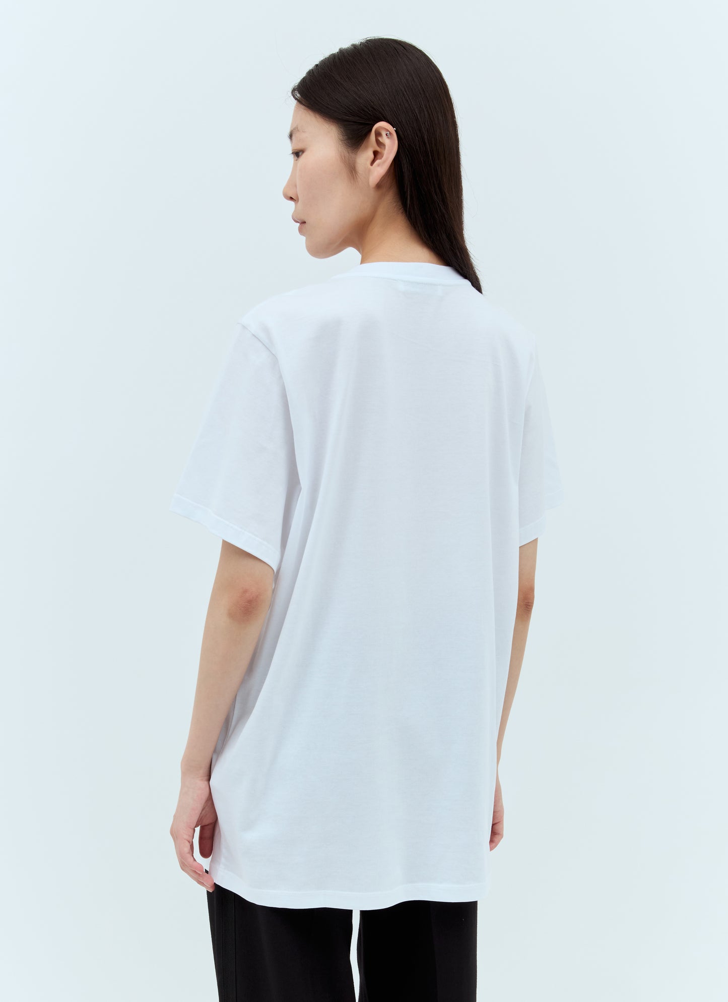 Max Mara Women Logo Embroidery T-Shirt MAX MARA
