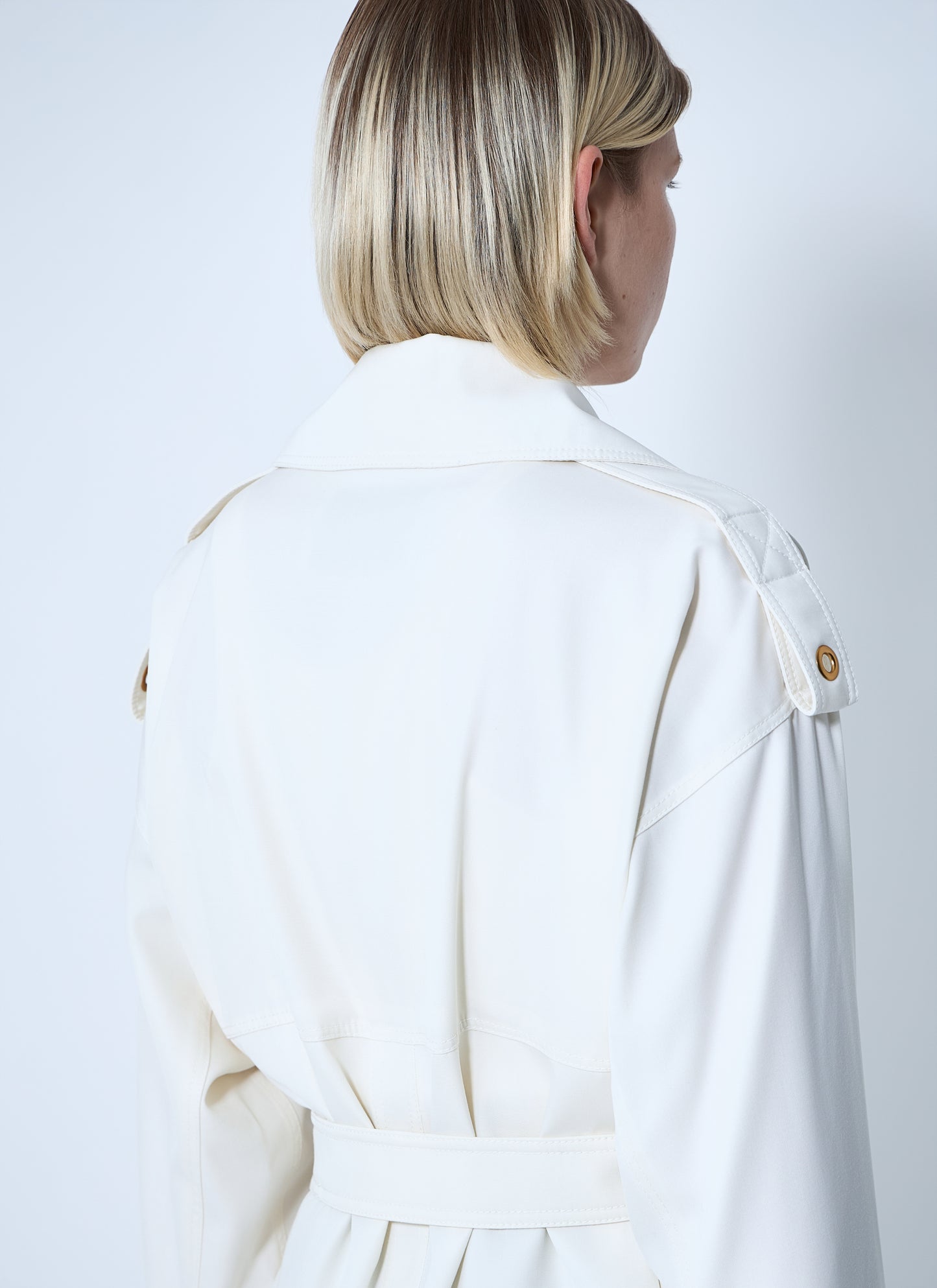 Max Mara Women Water-Repellent Garbardine Trench Coach MAX MARA