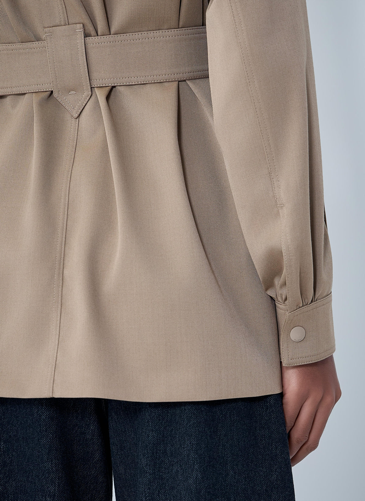 Max Mara Women Belted Button-Down Shirt MAX MARA