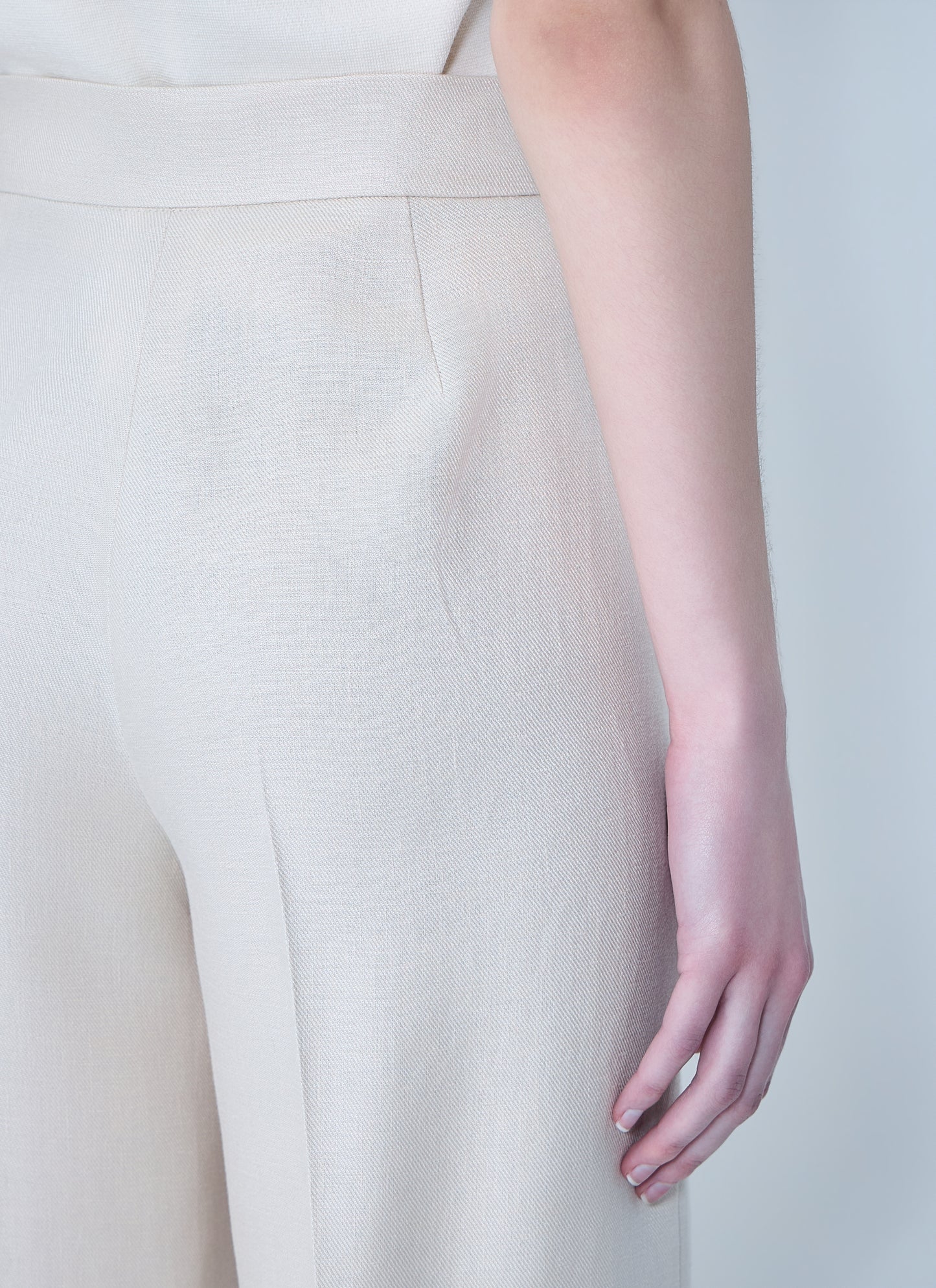 Max Mara Women Badesse Tailored Linen Pants MAX MARA