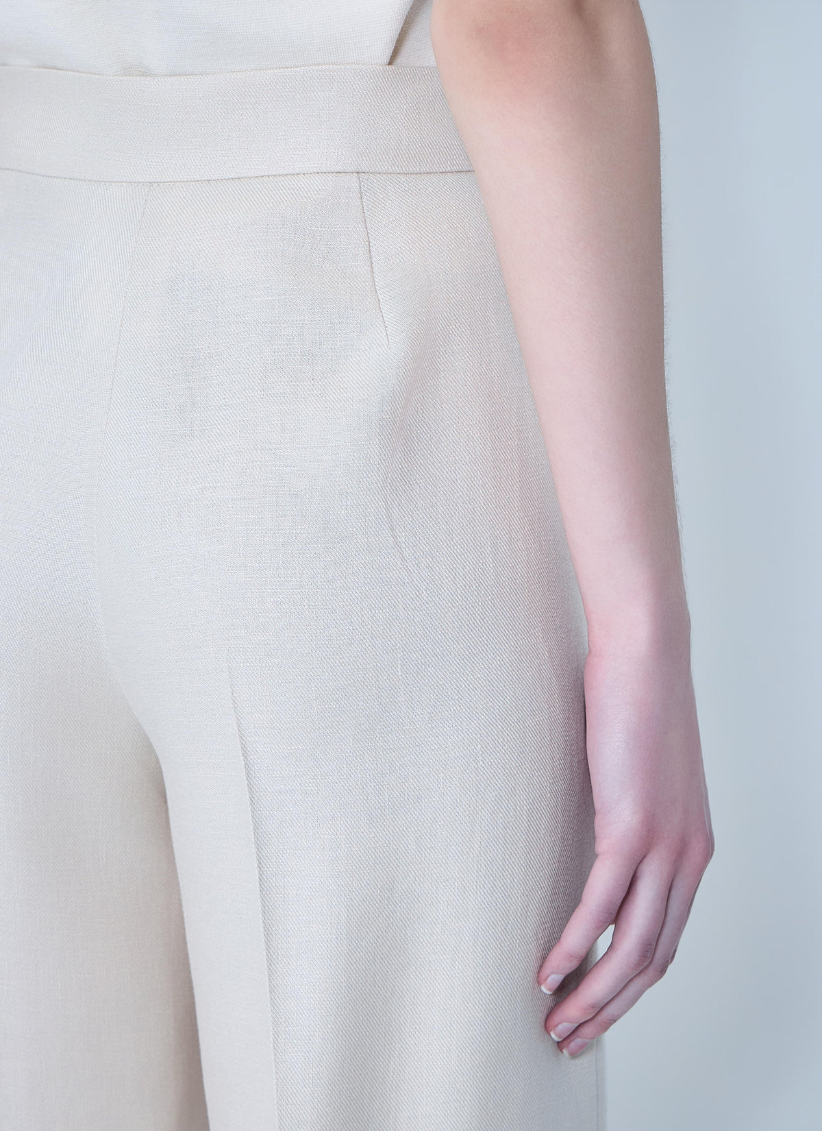 Max Mara Women Badesse Tailored Linen Pants MAX MARA