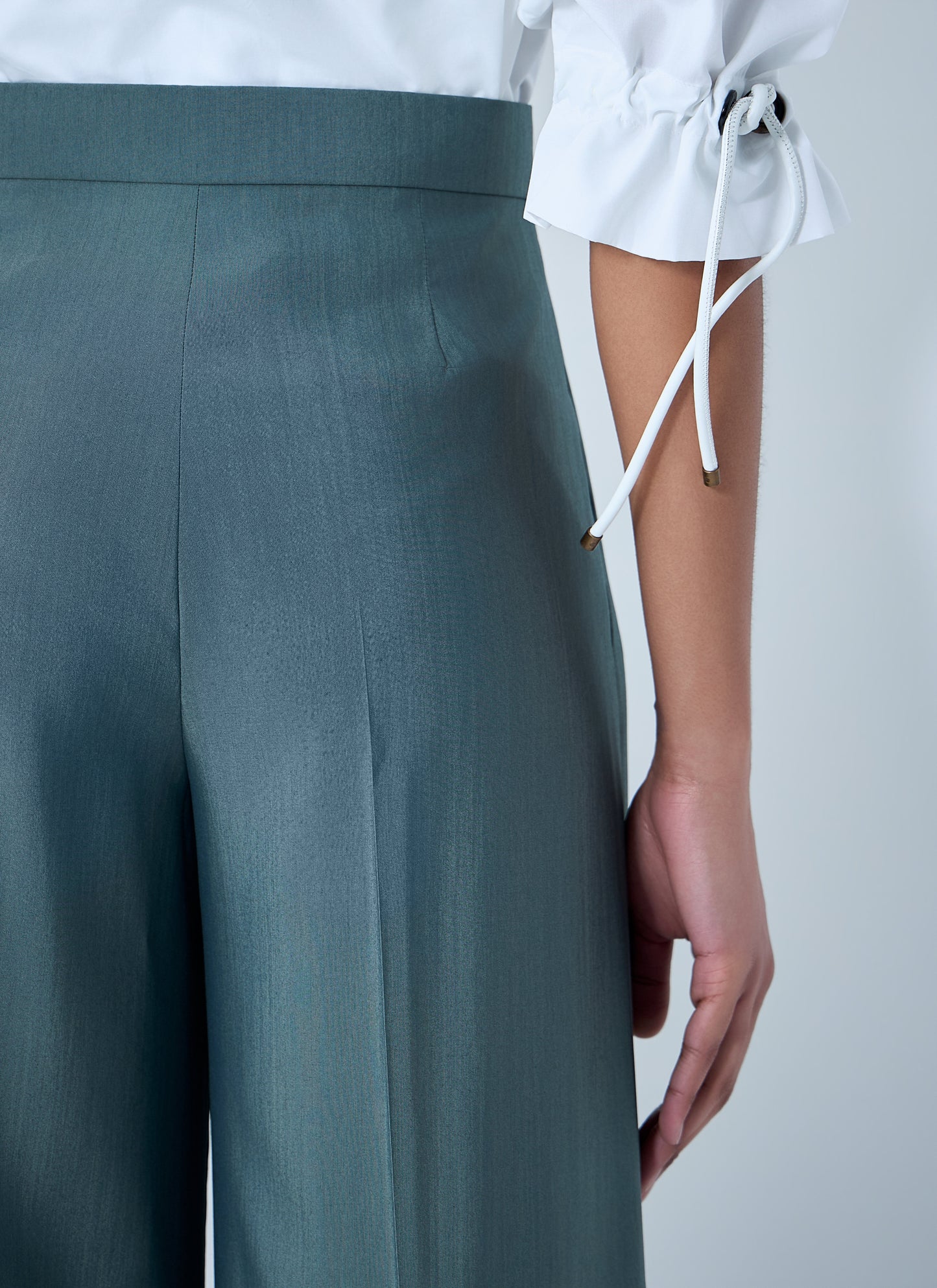 Max Mara Women High-Waisted Wide-Leg Trousers MAX MARA