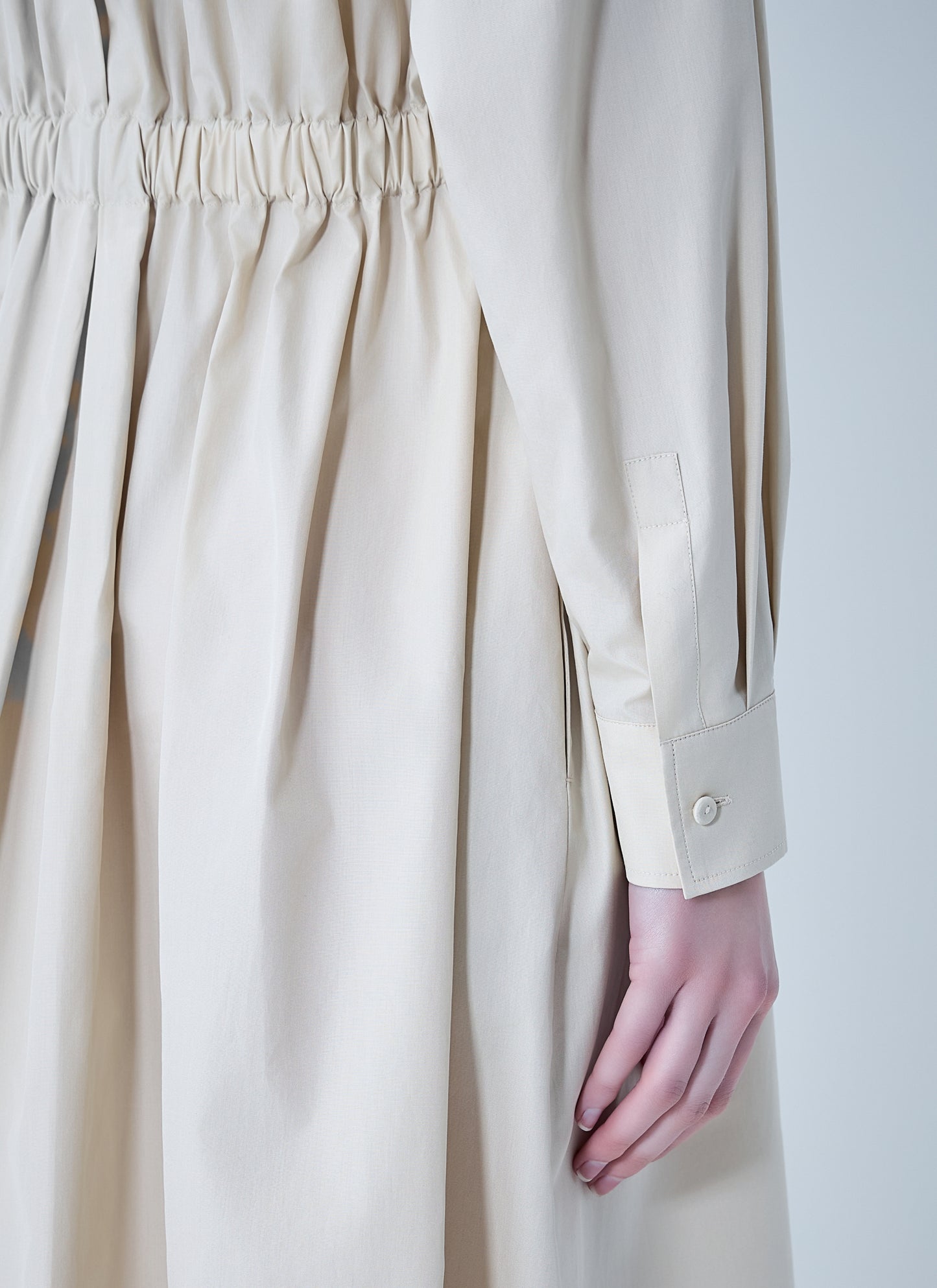 Max Mara Women Pedaggi Cotton Popeline Midi Dress MAX MARA