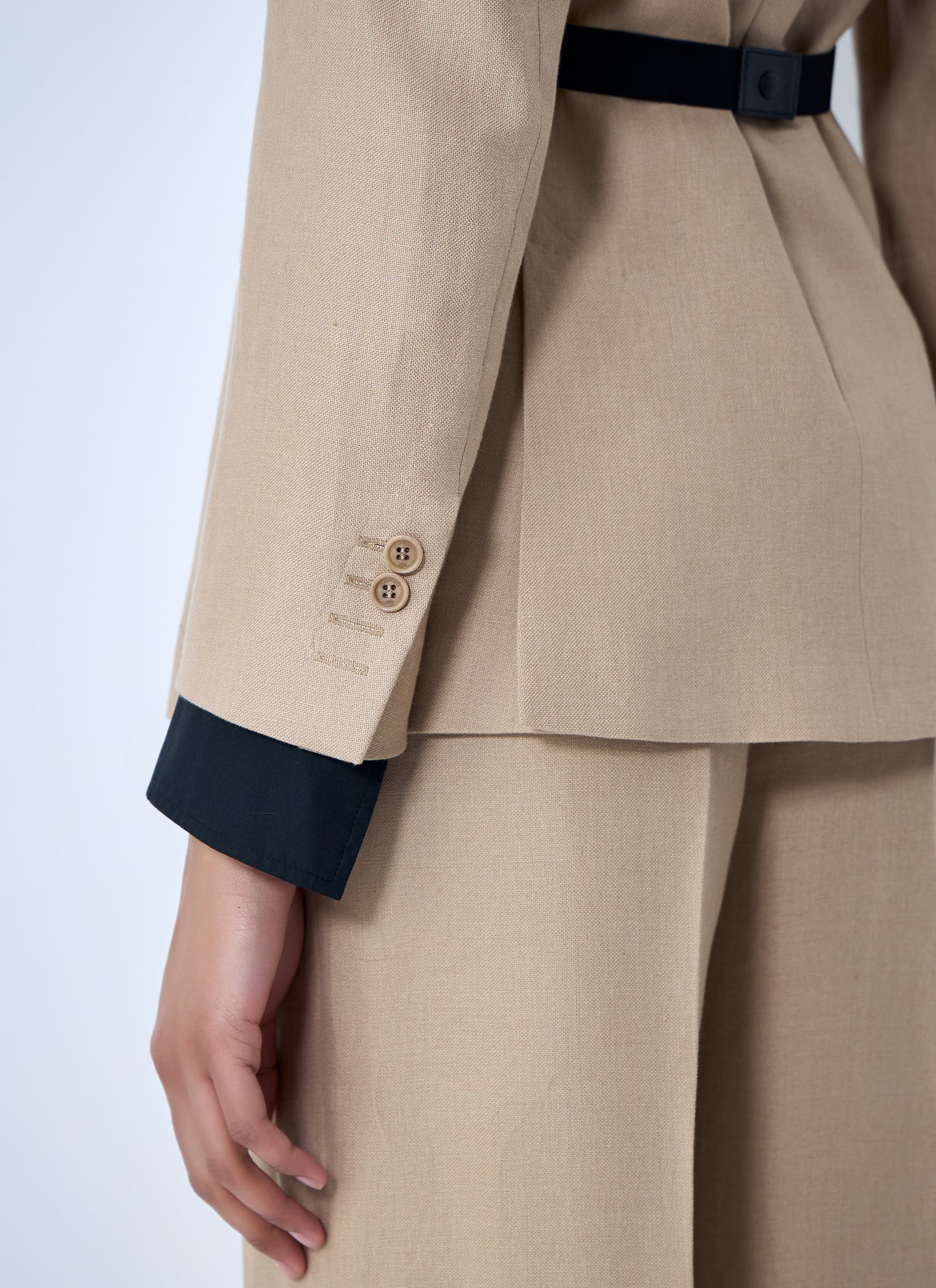 Max Mara Women Textured Notch Lapel Blazer MAX MARA