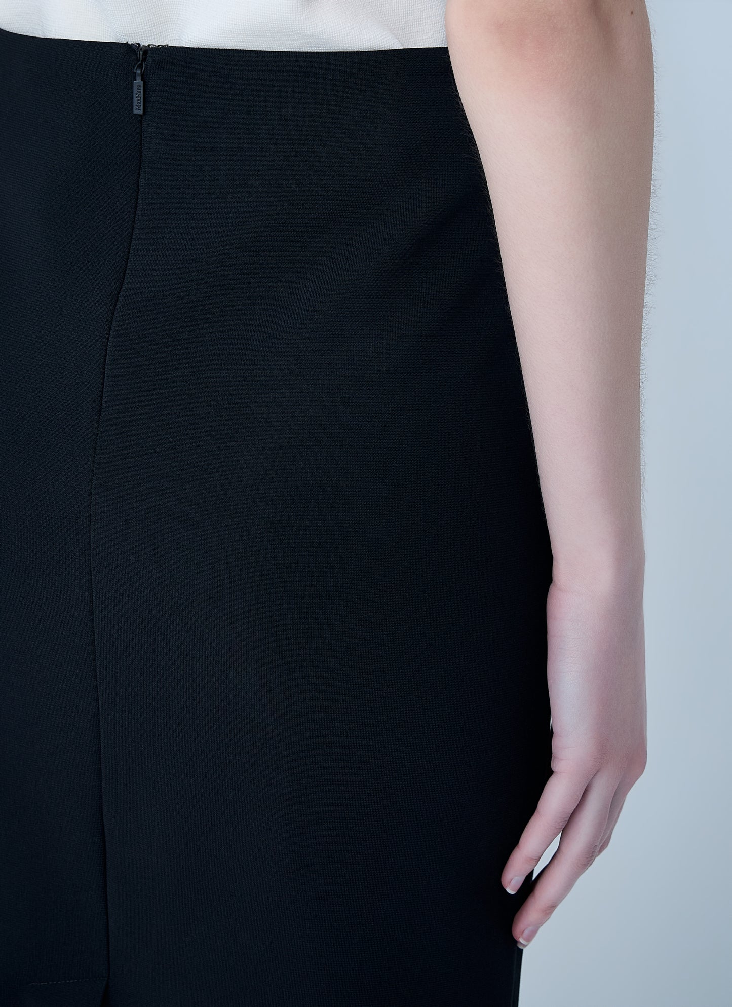 Max Mara Women Compact Crêpe Jersey Midi Skirt MAX MARA