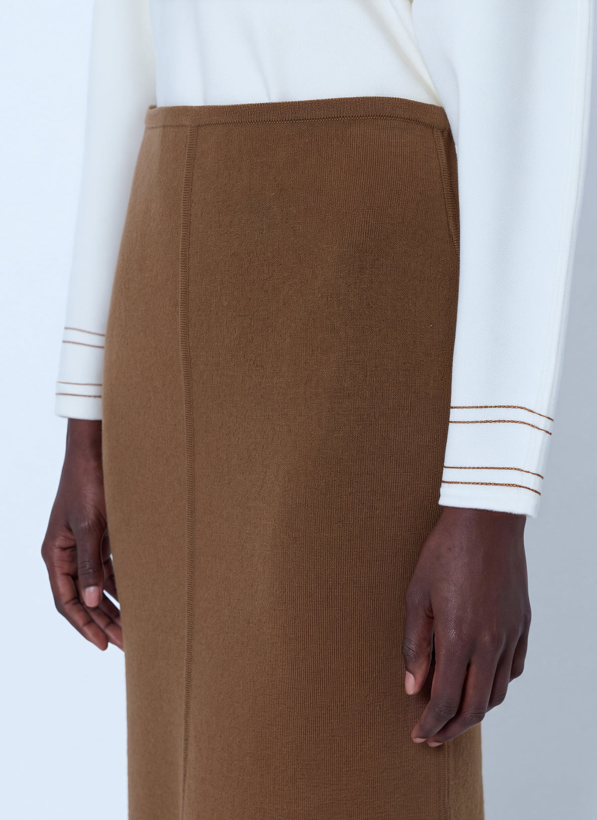 Max Mara Women Knitted Maxi Skirt MAX MARA