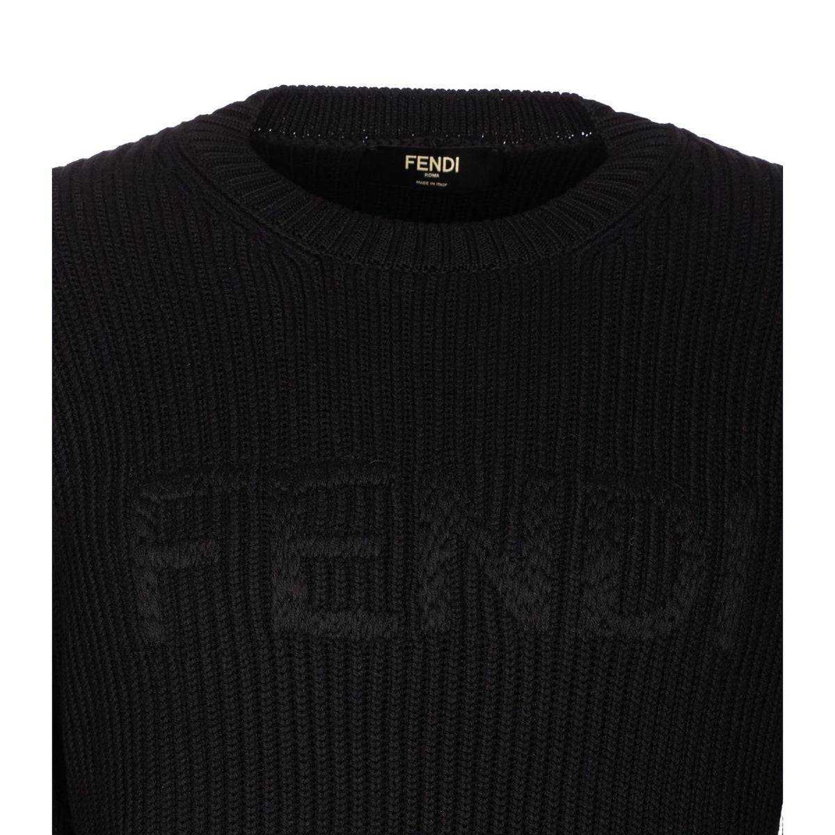 Fendi Men Maxi Lettering Fendi Sweater FENDI