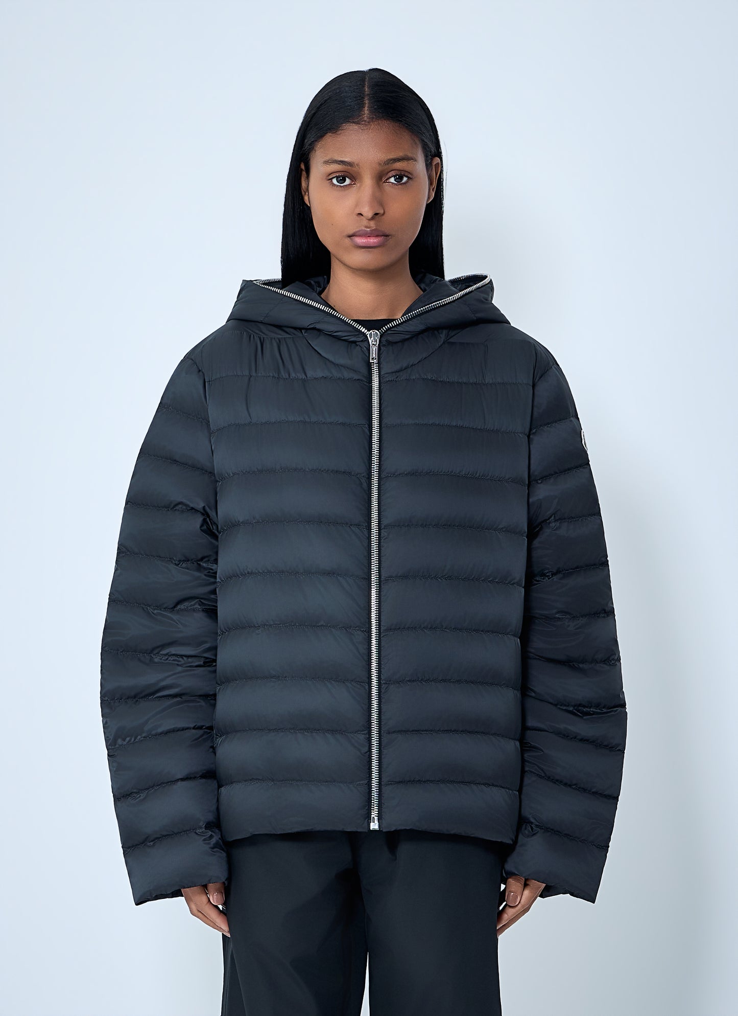 Moncler + Rick Owens Men Hooded Quilted Jacket MONCLER