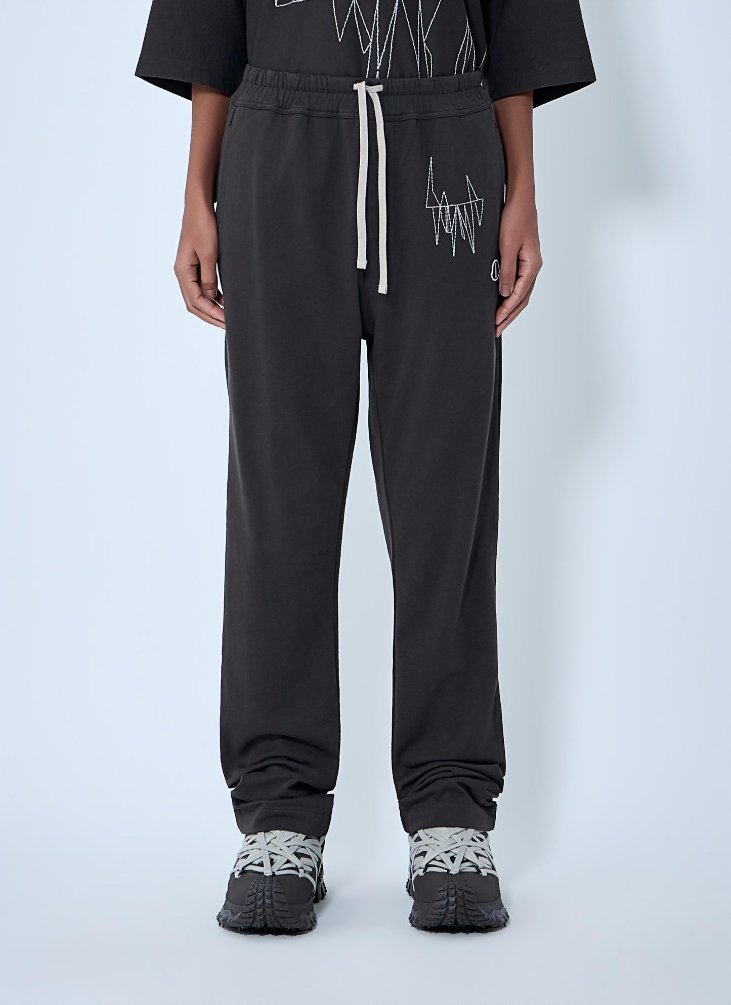 Moncler + Rick Owens Women Elasticated Waist Drawstring Pants MONCLER