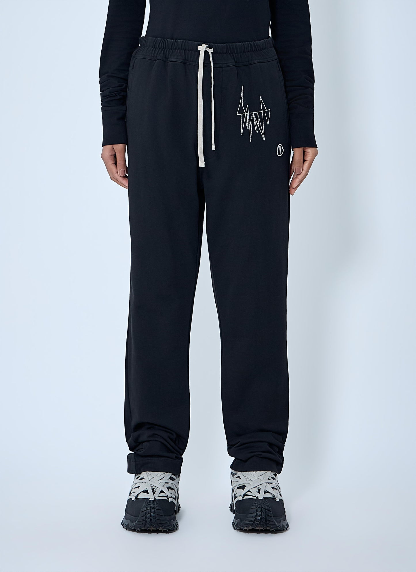 Moncler + Rick Owens Women Elasticated Waist Drawstring Pants MONCLER