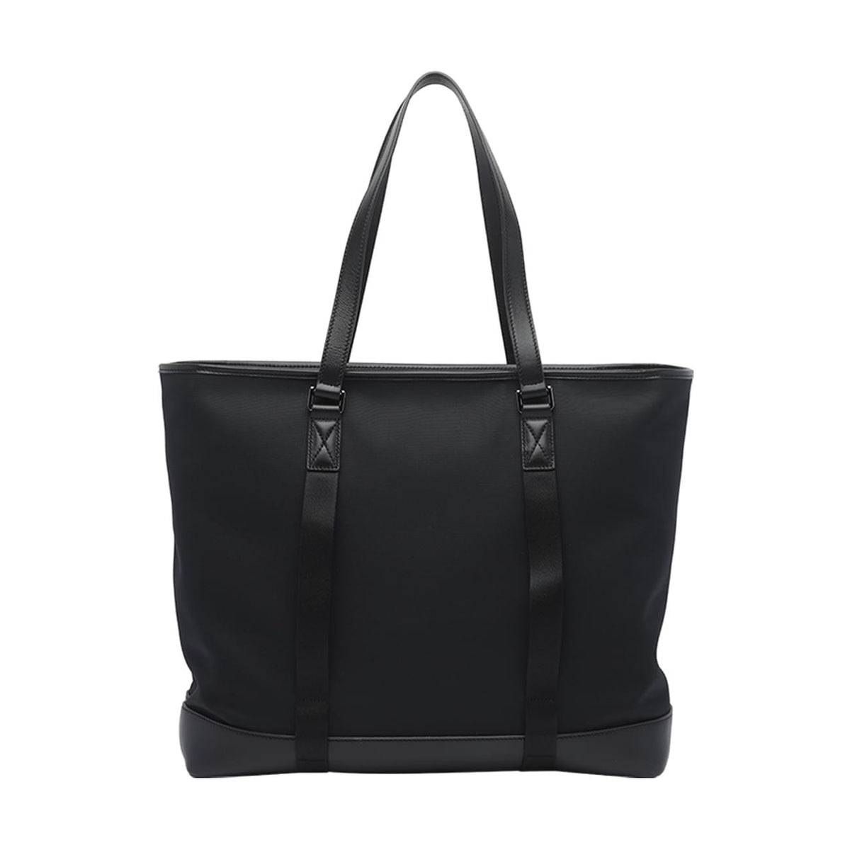 Tod's Men Medium Fabric And Leather Shopping Bag With Logo TOD'S