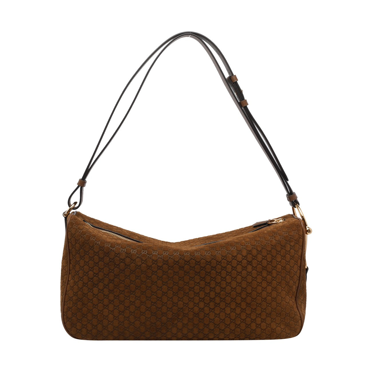 Gucci Women Medium Gucci Half Horsebit Shoulder Bag GUCCI