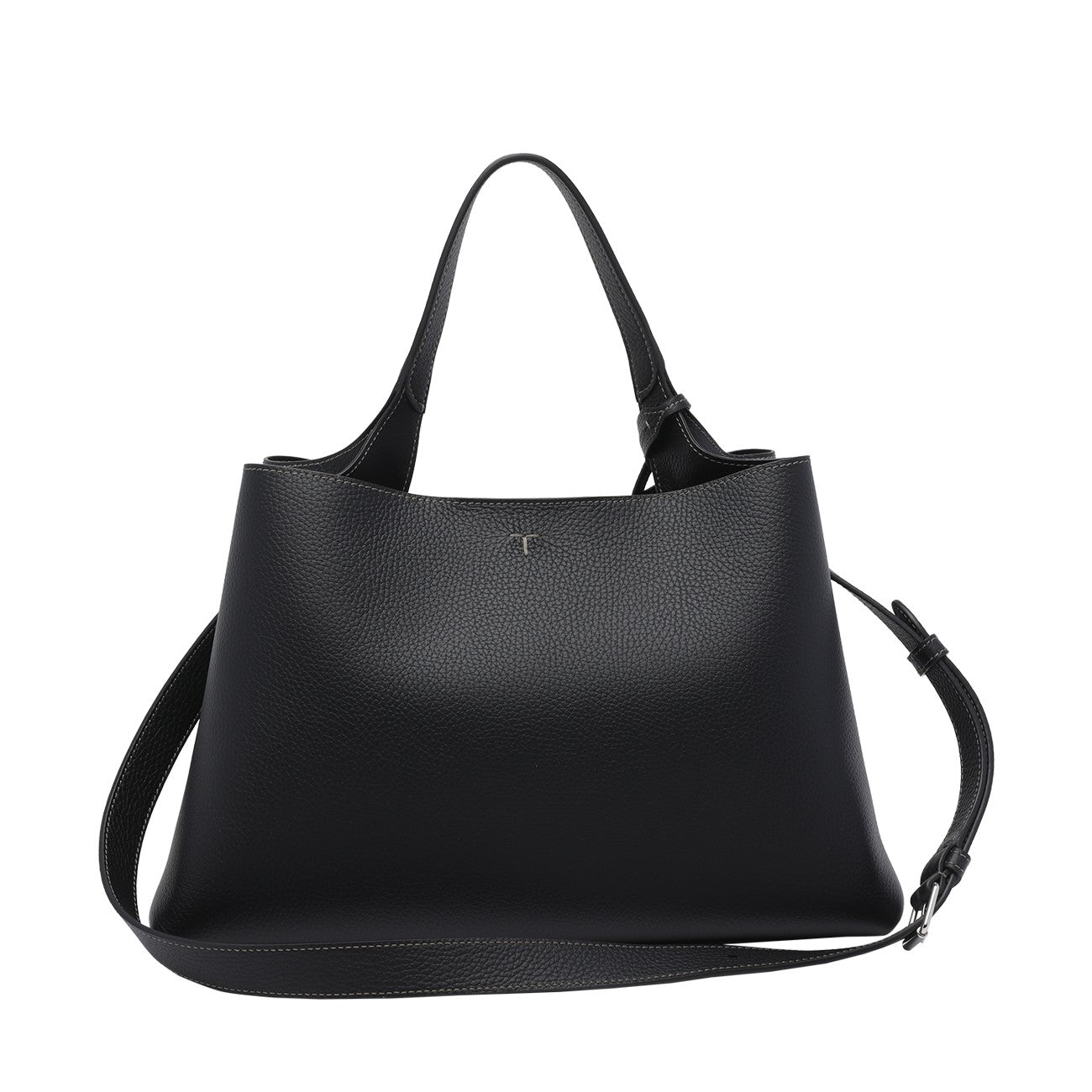Tod's Women Medium Leather Handbag With T Timeless Charm TOD'S