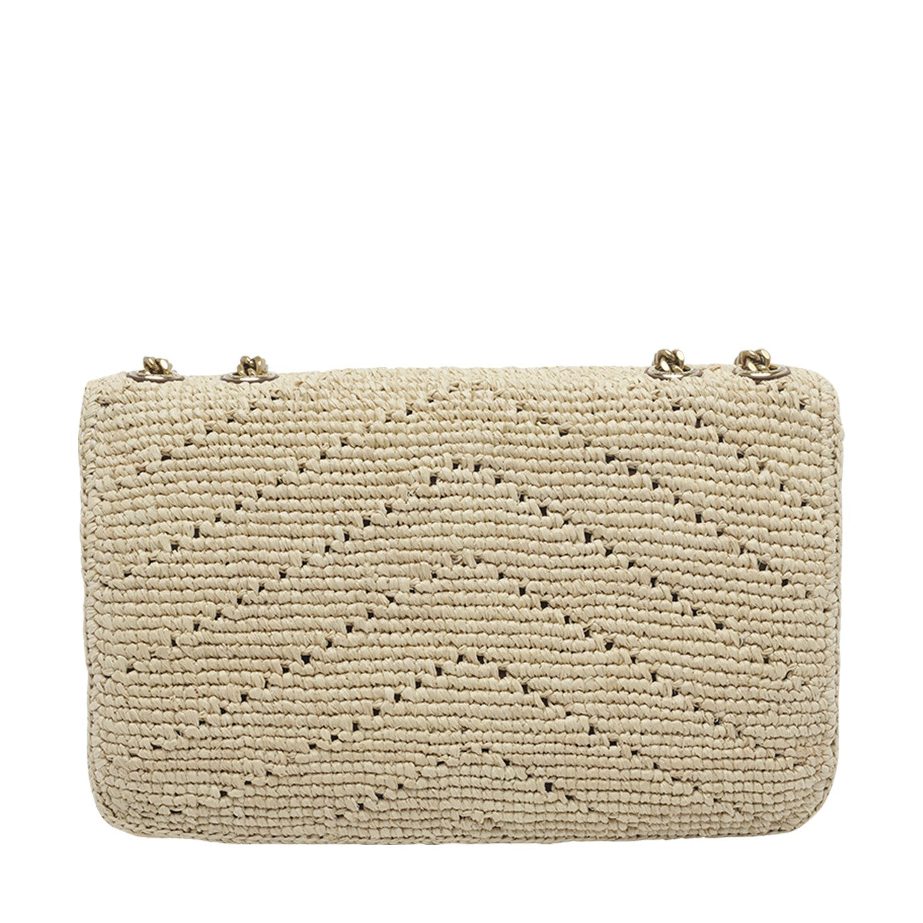 Saint Laurent Women Medium Rafia Loulou Shoulder Bag SAINT LAURENT