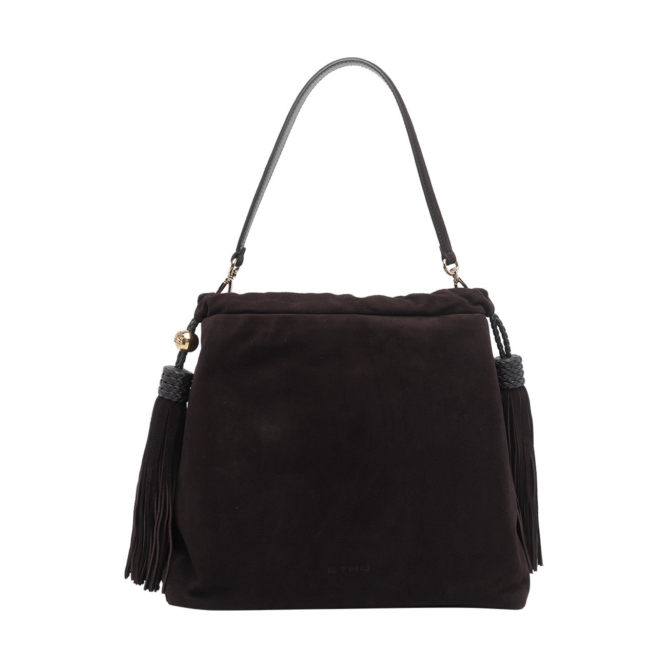 Etro Women Medium Suede Kalispera Bag With Tassels ETRO