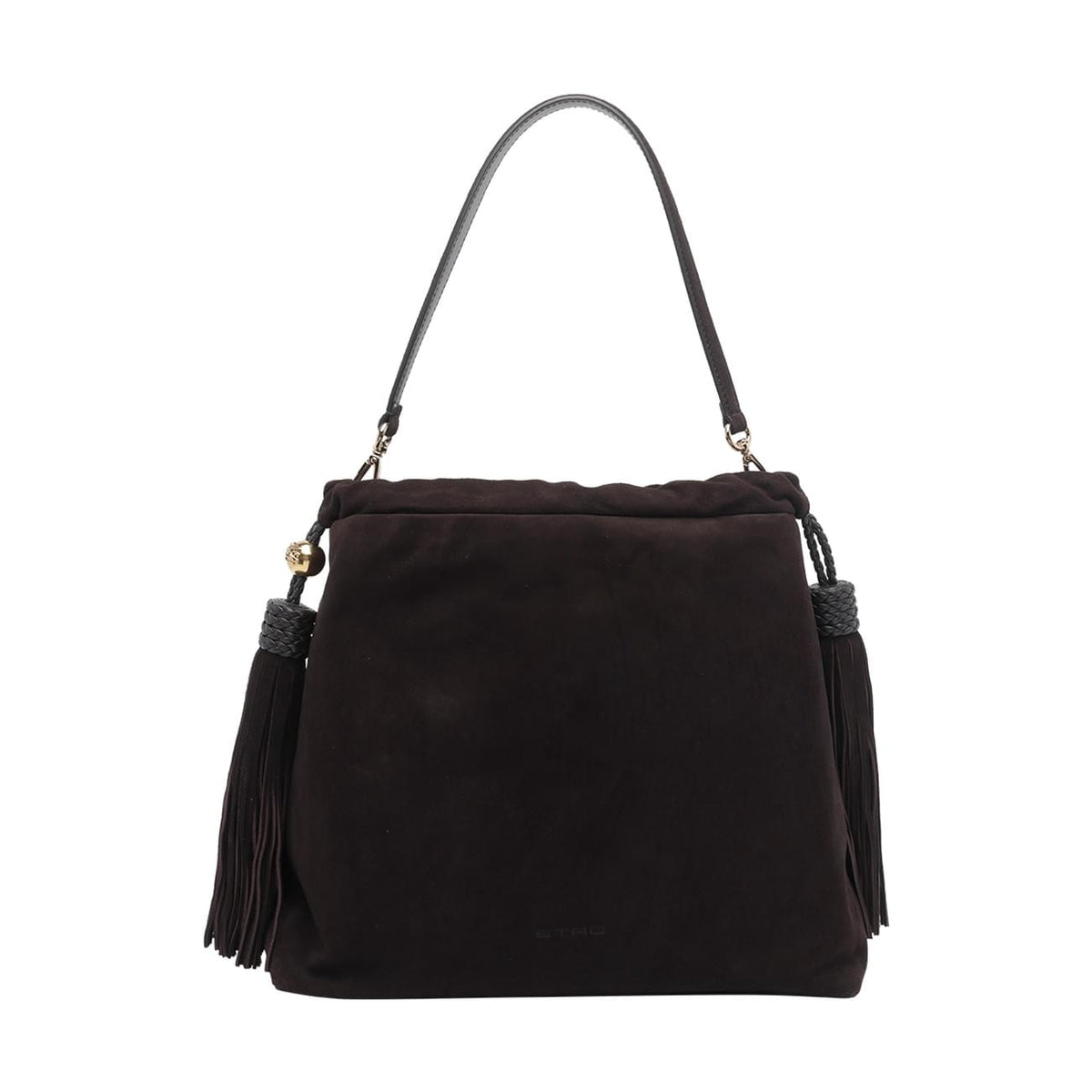 Etro Women Medium Suede Kalispera Bag With Tassels ETRO