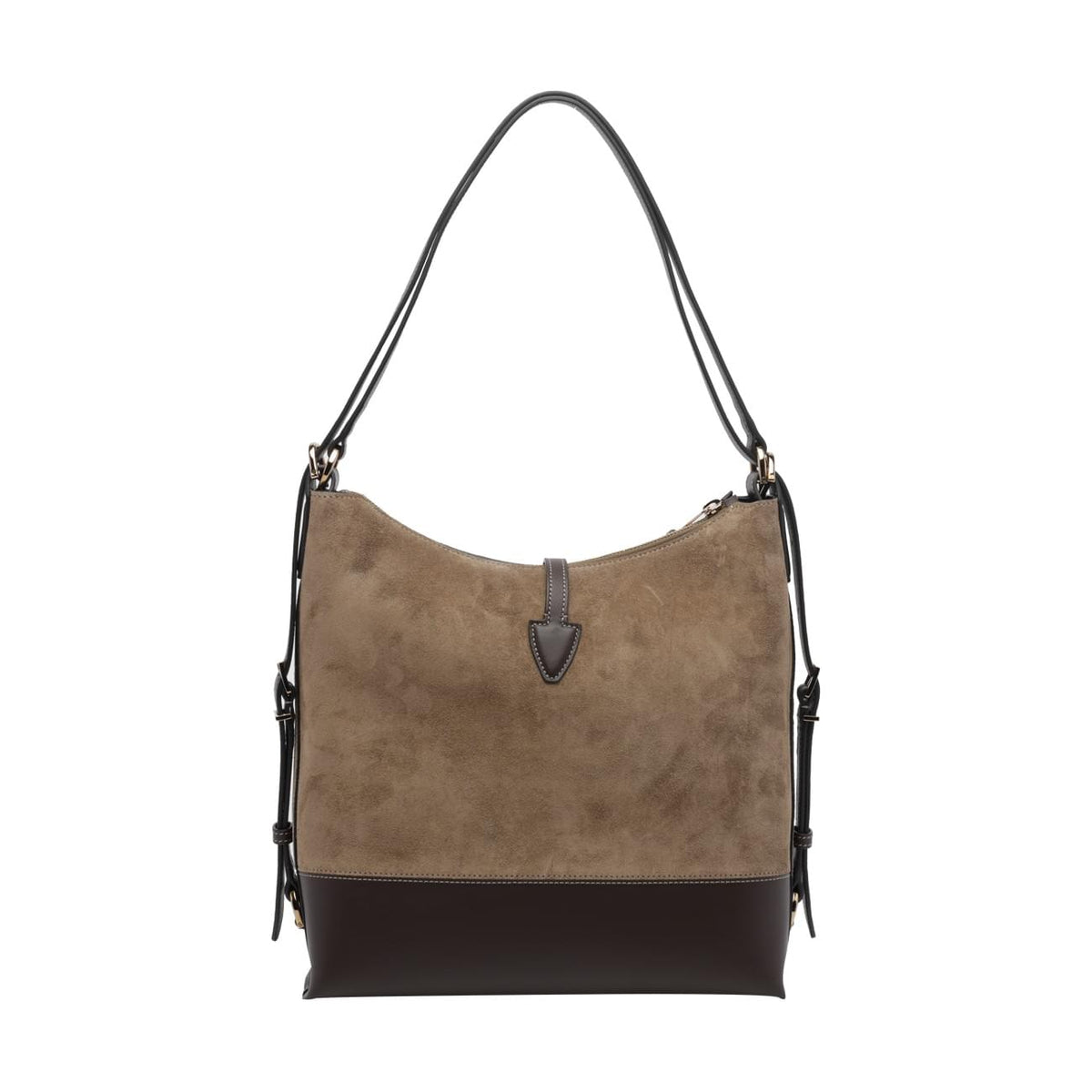 Tod's Women Medium T-Timeless Suede Backpack And Shoulder Bag TOD'S