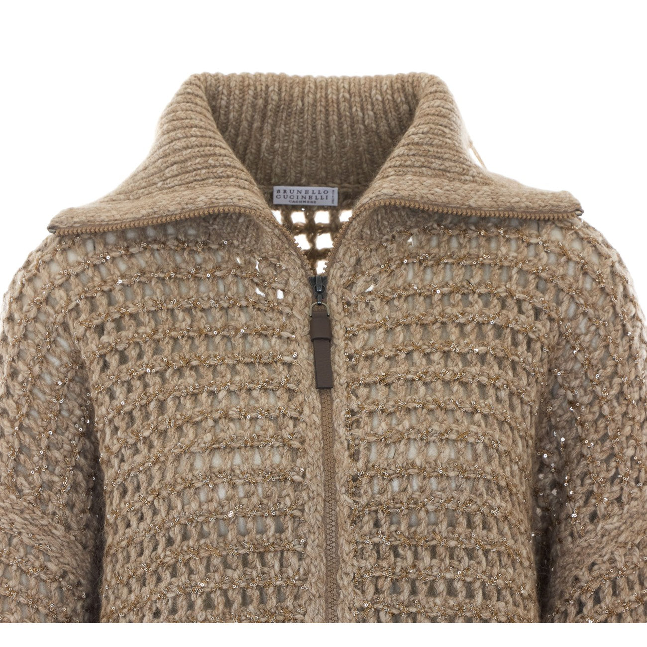 Brunello Cucinelli Women Mesh Dazzling Cardigan BRUNELLO CUCINELLI
