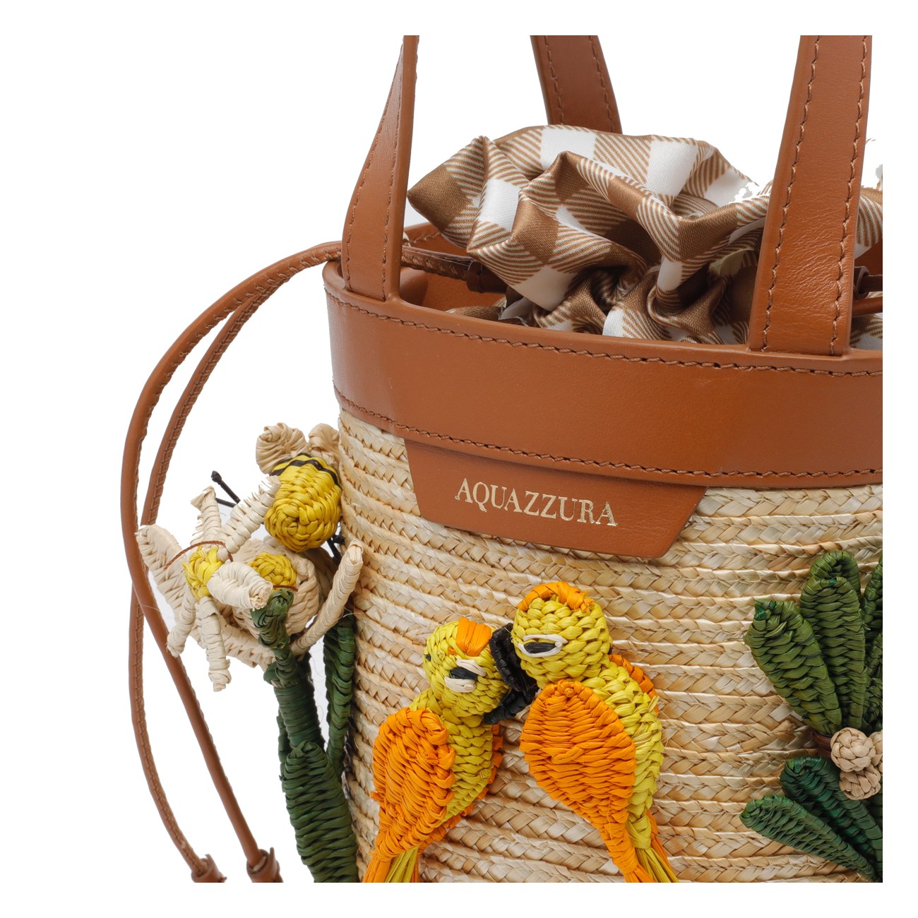 Aquazzura Women Mini Birdsong Bucket Bag AQUAZZURA