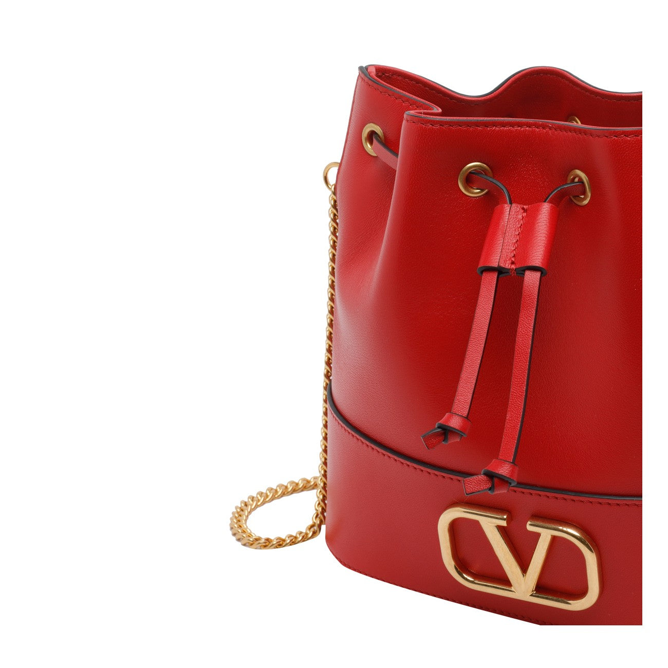 Valentino Garavani Women Mini Bucket With Vlogo Signature Chain