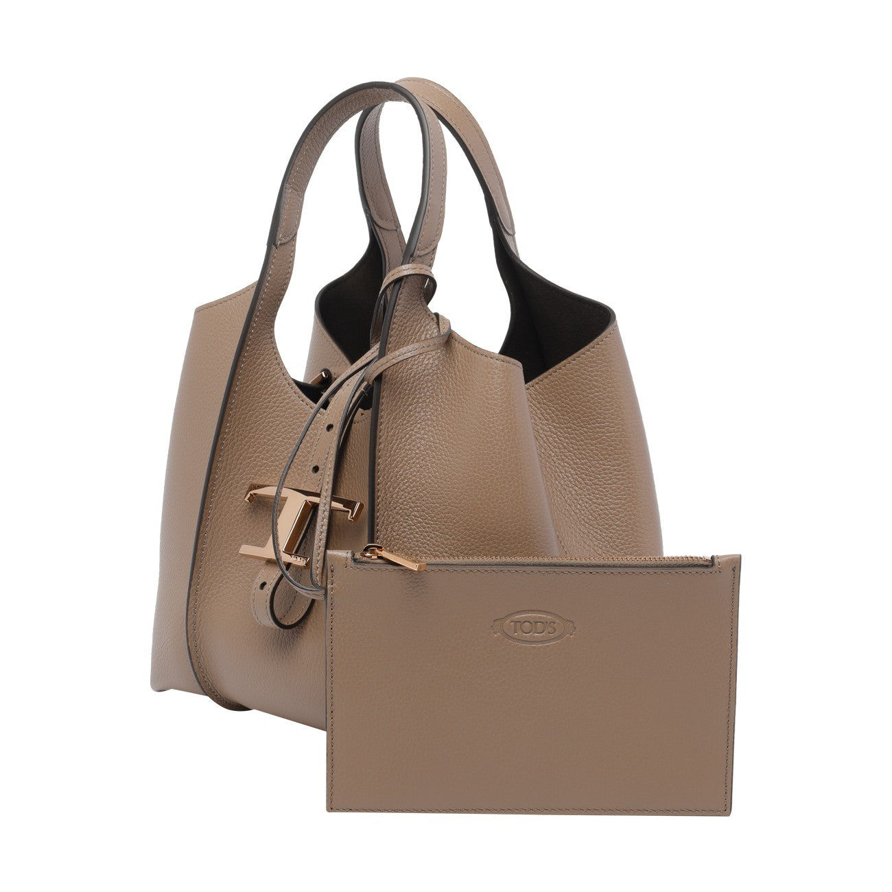 Tod's Women Mini Leather T Timeless Shopping Bag TOD'S