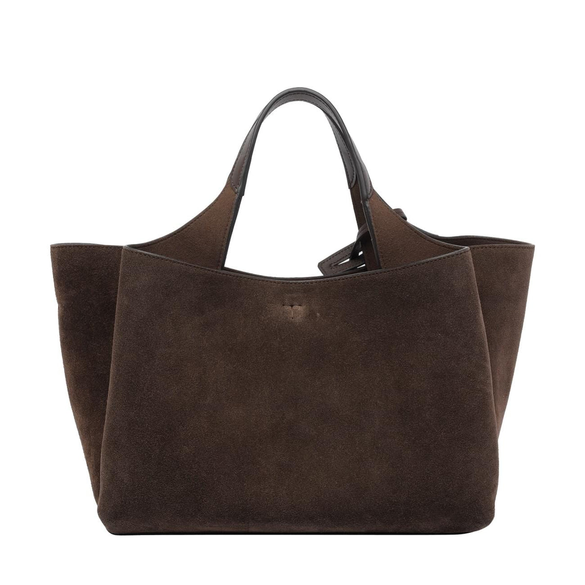 Tod's Women Tod's Women Mini Suede Handbag With T Timeless Charm TOD'S