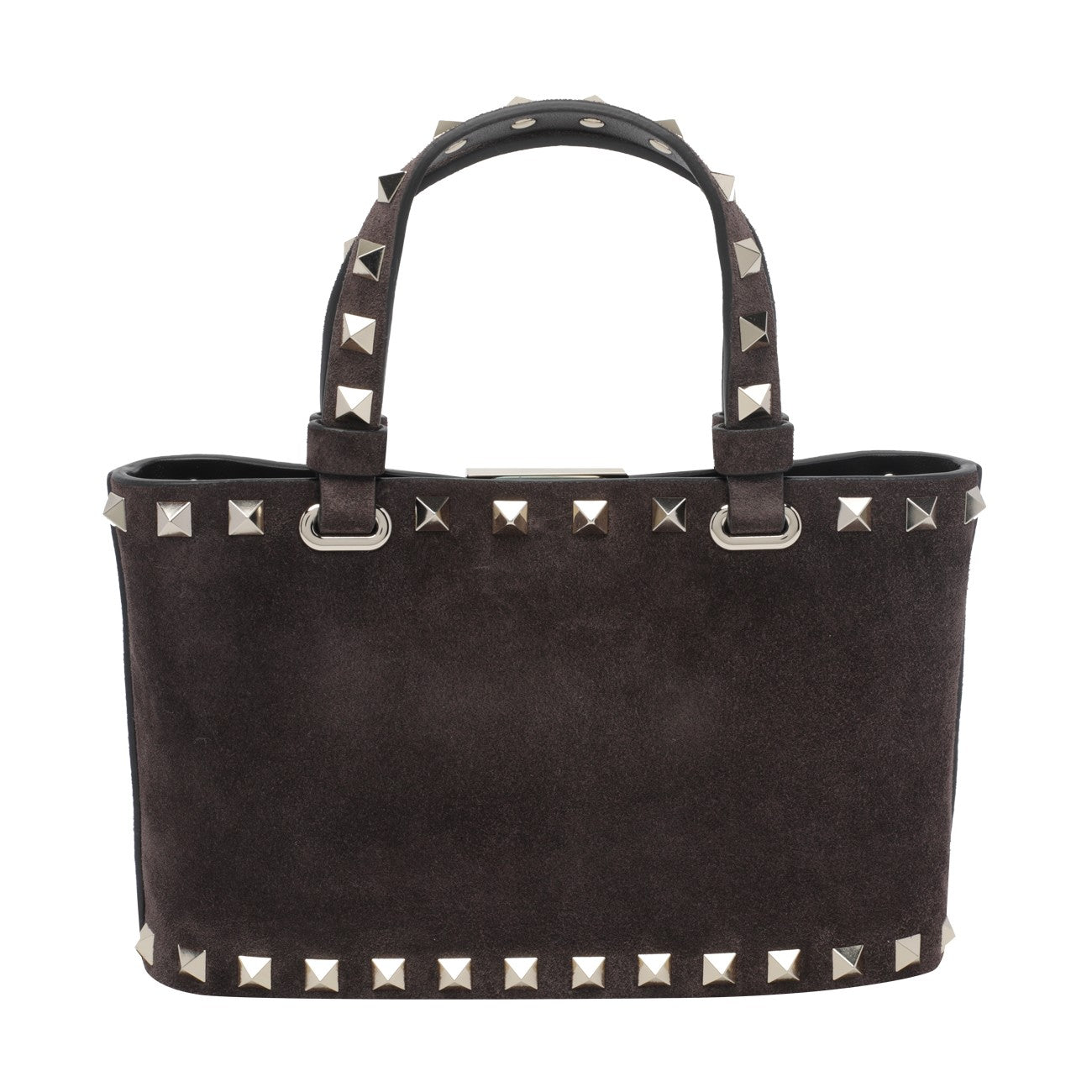 Valentino Garavani Women Mini Suede Rockstud Handbag VALENTINO GARAVANI