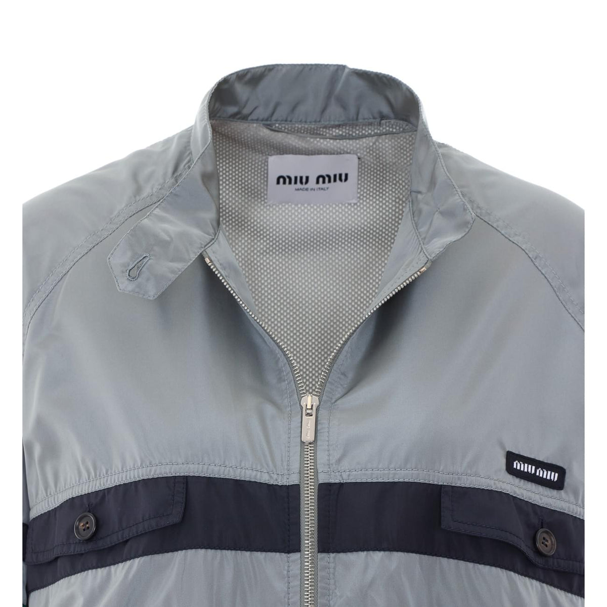 Miu Miu Women Miu Miu Logo Blouson MIU MIU