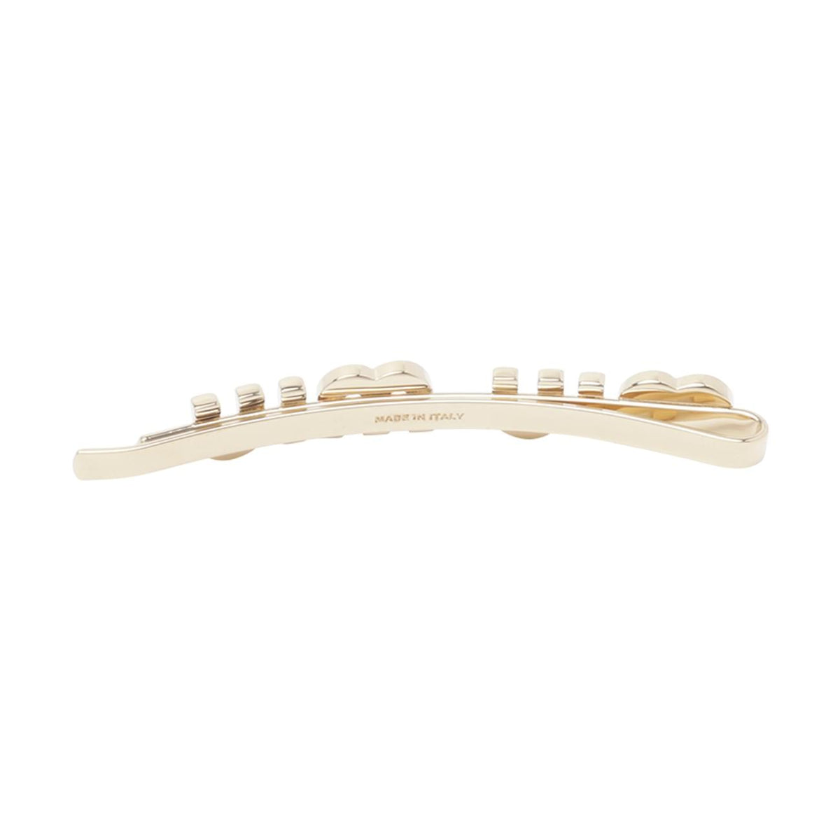 Miu Miu Women Miu Miu Logo Enameled Metal Hair Clip MIU MIU