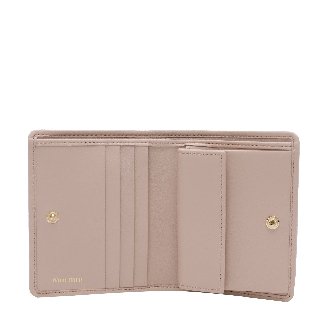 Miu Miu Women Miu Miu Logo Matelasse' Wallet MIU MIU