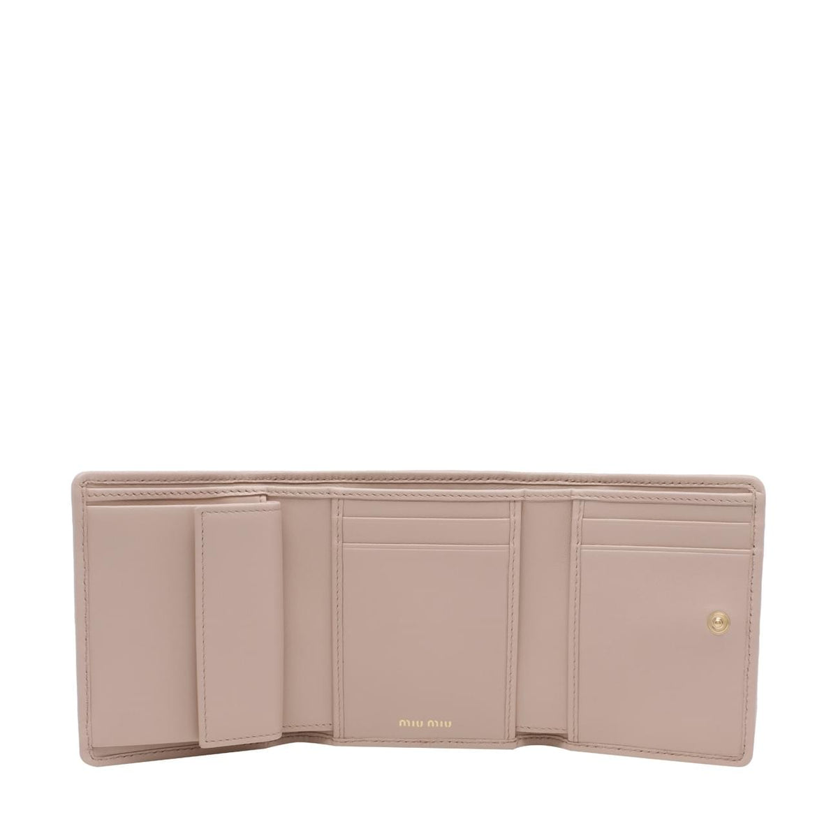Miu Miu Women Miu Miu Logo Matelasse' Wallet MIU MIU